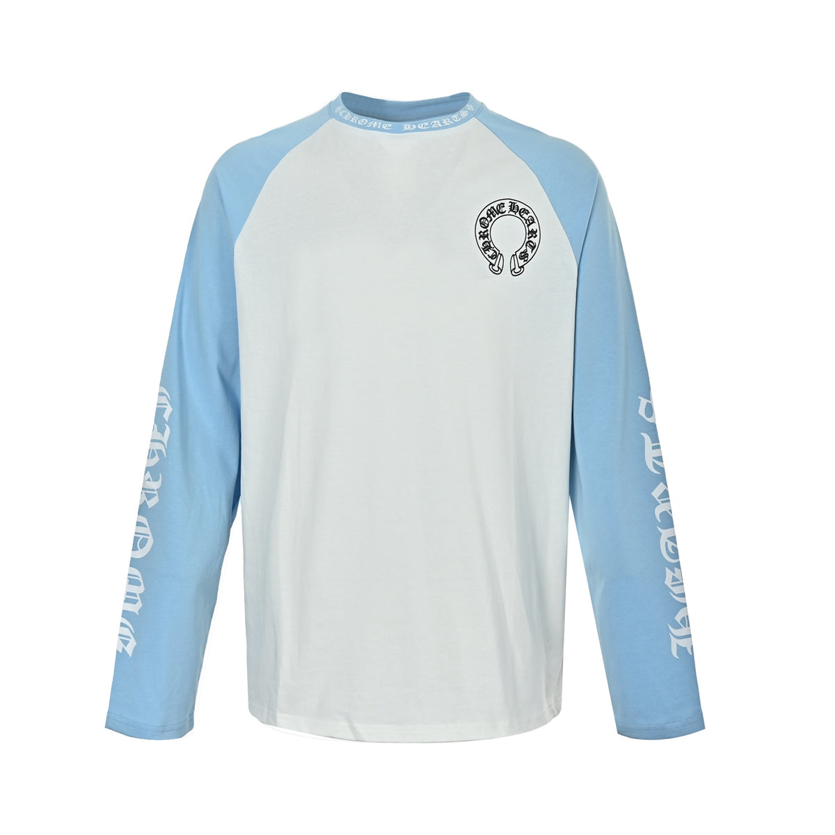 Chrome Hearts/Chrome Heart 23ss horseshoe stitching printed long-sleeved T-shirt
