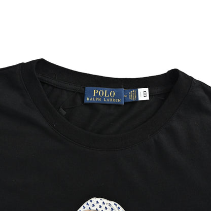 Ralph Lauren classic printed embroidered bear short sleeves