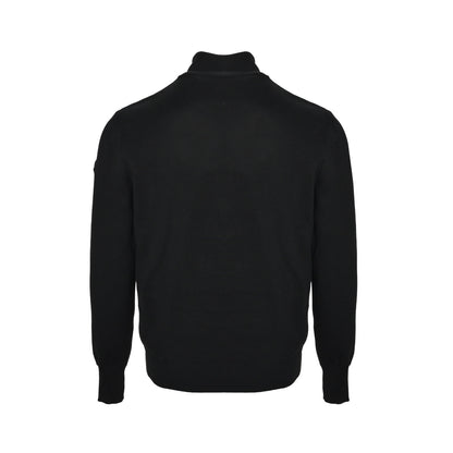 Moncler/Mask 25Fw leather pocket knitted patchwork down jacket