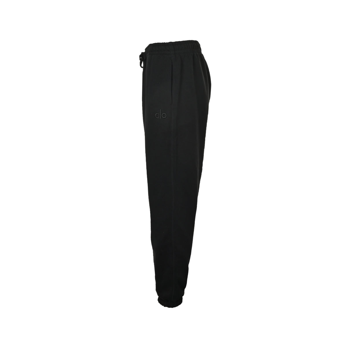 Alo letter embroidered back pocket patch logo trousers