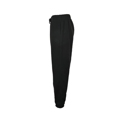 Alo letter embroidered back pocket patch logo trousers