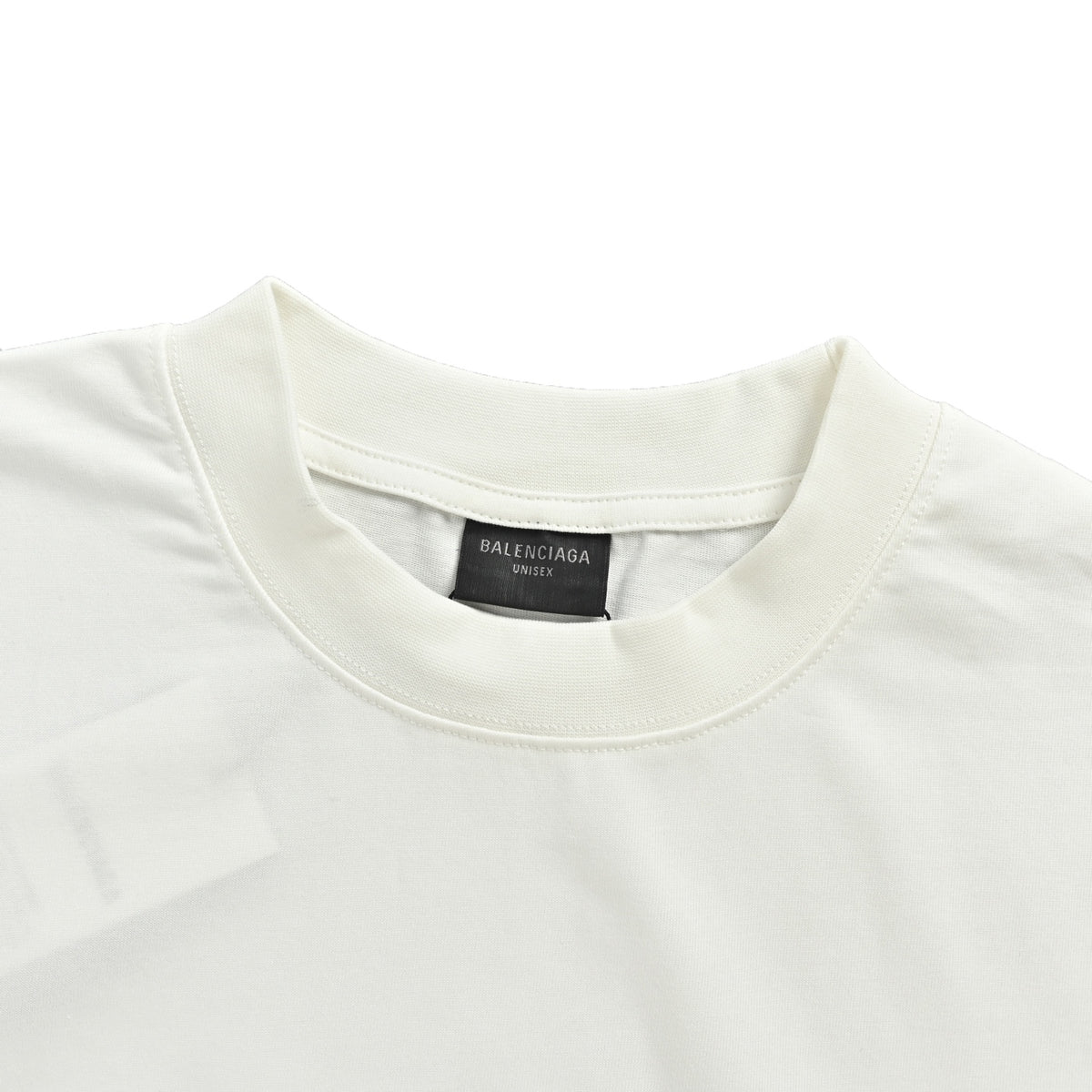 Balenciaga reflective logo printed short-sleeves