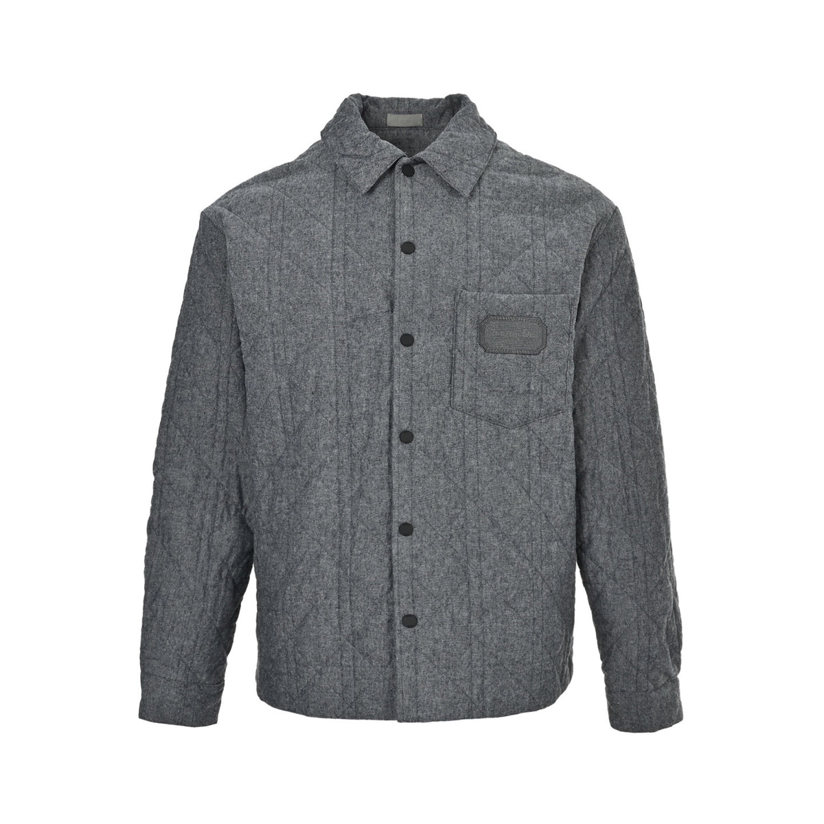 Dior leather patch rhombus cotton jacket