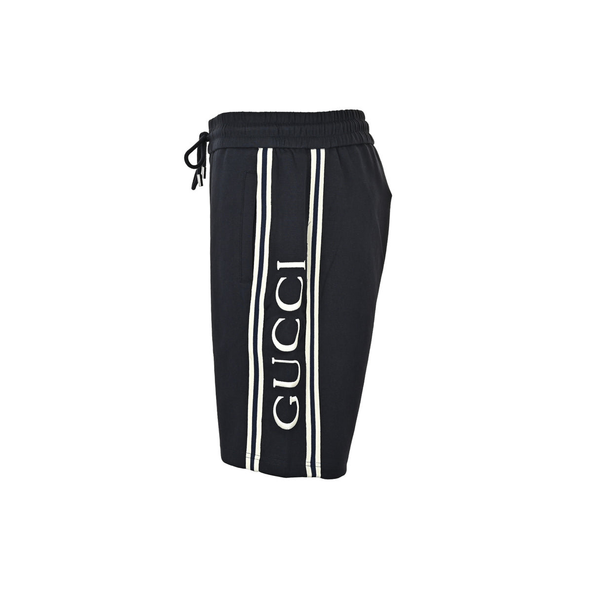 Gucci 26ss side webbing letter embroidered shorts