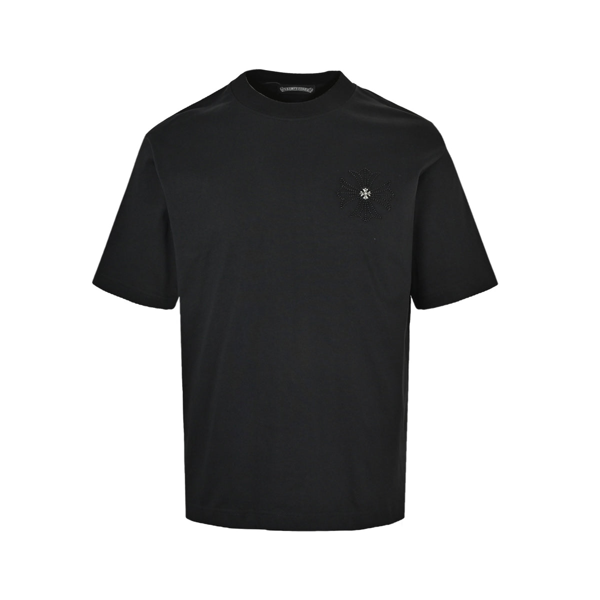 Chrome Hearts/Chrome Heart 26ss cross patch embroidered short sleeves