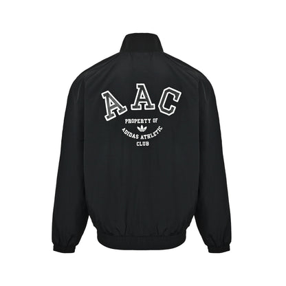 Adidas originals MOTO three-bar embroidered jacket