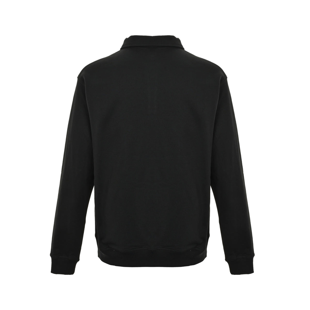 Prada 25Fw cloth label half-zip lapel POLO sweatshirt