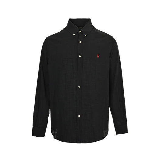 Ralph Lauren small label war horse embroidered linen shirt