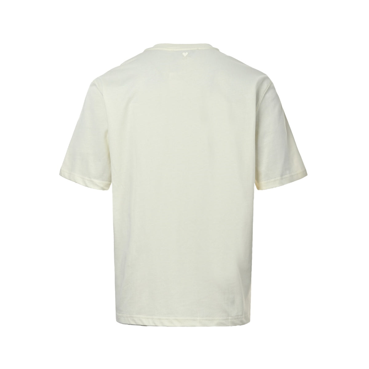 Ami Paris letter stripe patch square short sleeves