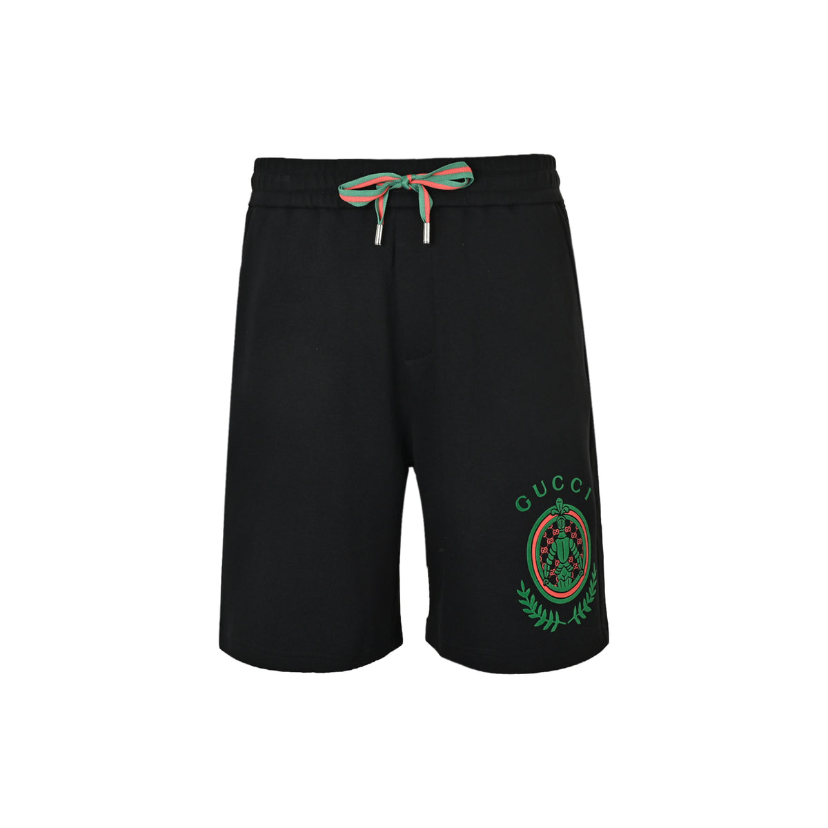 Gucci 26ss wheat knight flocked printed shorts