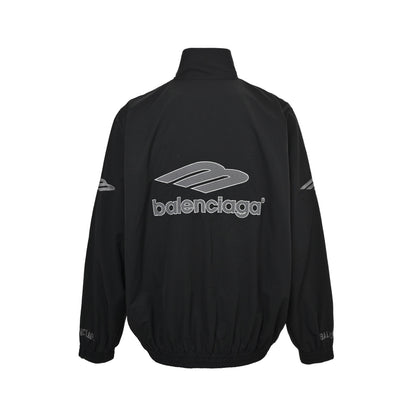 Balenciaga 3M football stand collar jacket