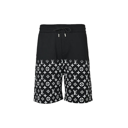 Louis Vuitton half-length presbyopic all-over printed shorts