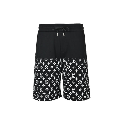 Louis Vuitton half-length presbyopic all-over printed shorts