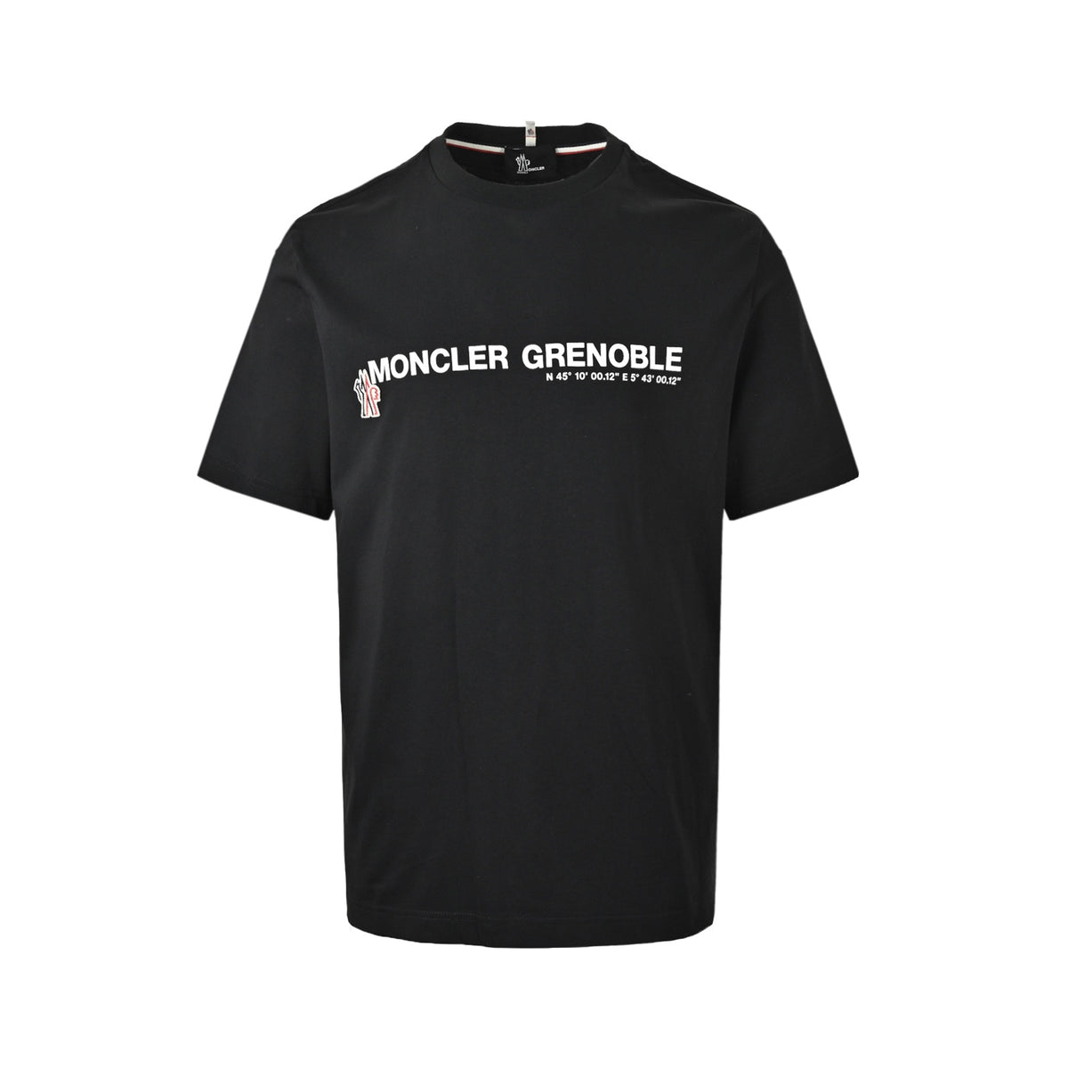 Moncler/Mask horizontal letter printed short sleeves