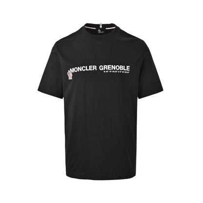 Moncler/Mask horizontal letter printed short sleeves