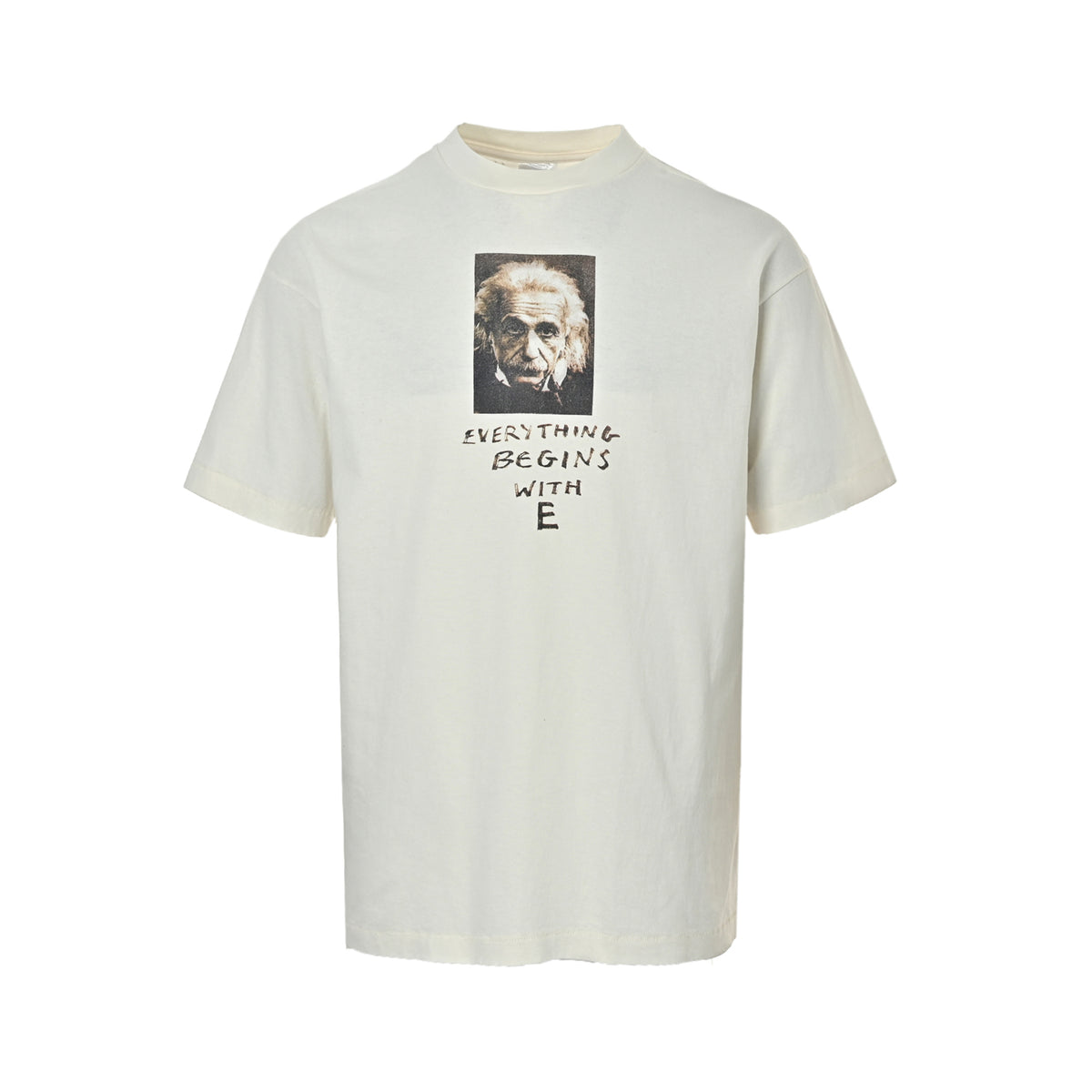 SAINT MICHAEL Einstein printed short sleeves