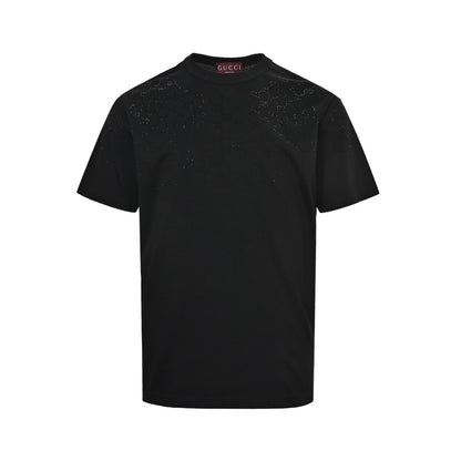 Gucci 26ss gypsophila hot diamond short sleeves
