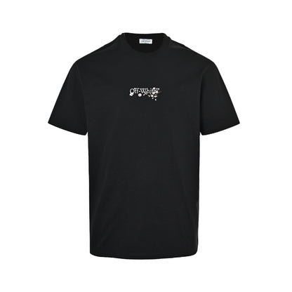 OFF WHITE CO VIRGIL Sakura arrow print short sleeves