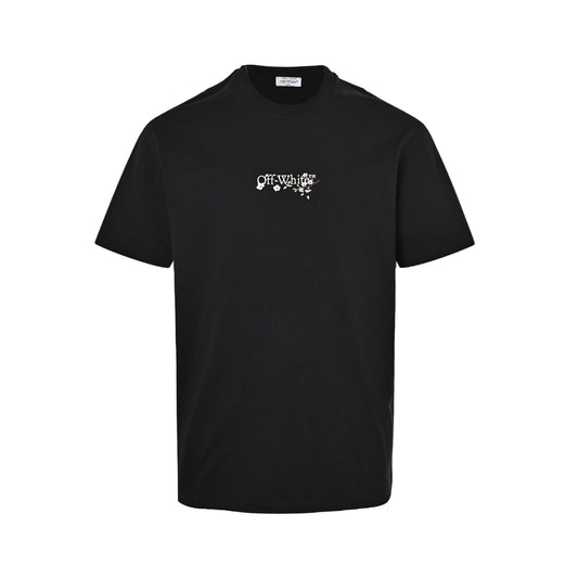 OFF WHITE CO VIRGIL Sakura arrow print short sleeves