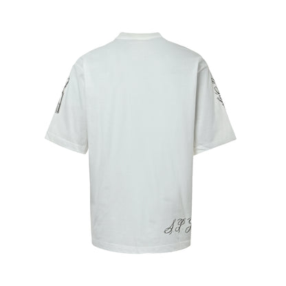 Jacquemus French niche retro little donkey logo short sleeves