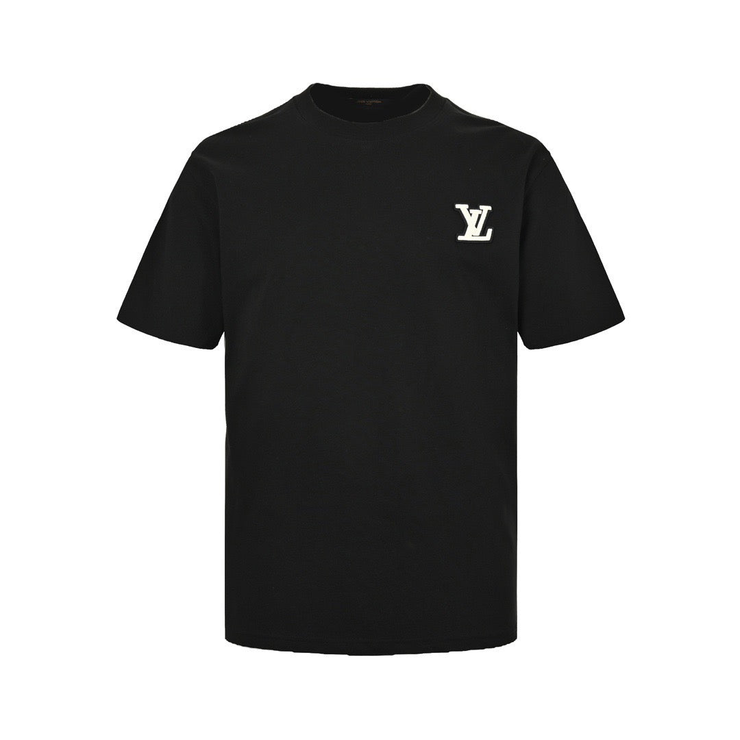 Louis Vuitton 24ss short sleeves with embroidered letters on the chest