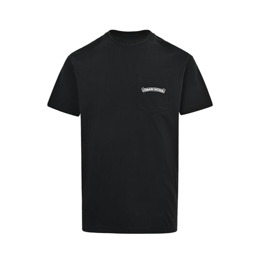Chrome Hearts/Chrome Heart half-full cross print short-sleeved black