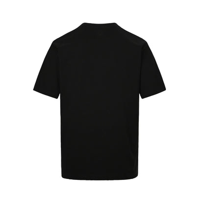 Loewe/Luo Yiwei 25ss chest printed logo short sleeves
