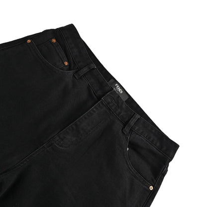 Fendi 23Fw back pocket embroidered jeans