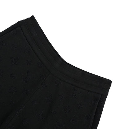 Louis Vuitton 25ss dark pattern old flower jacquard knitted shorts