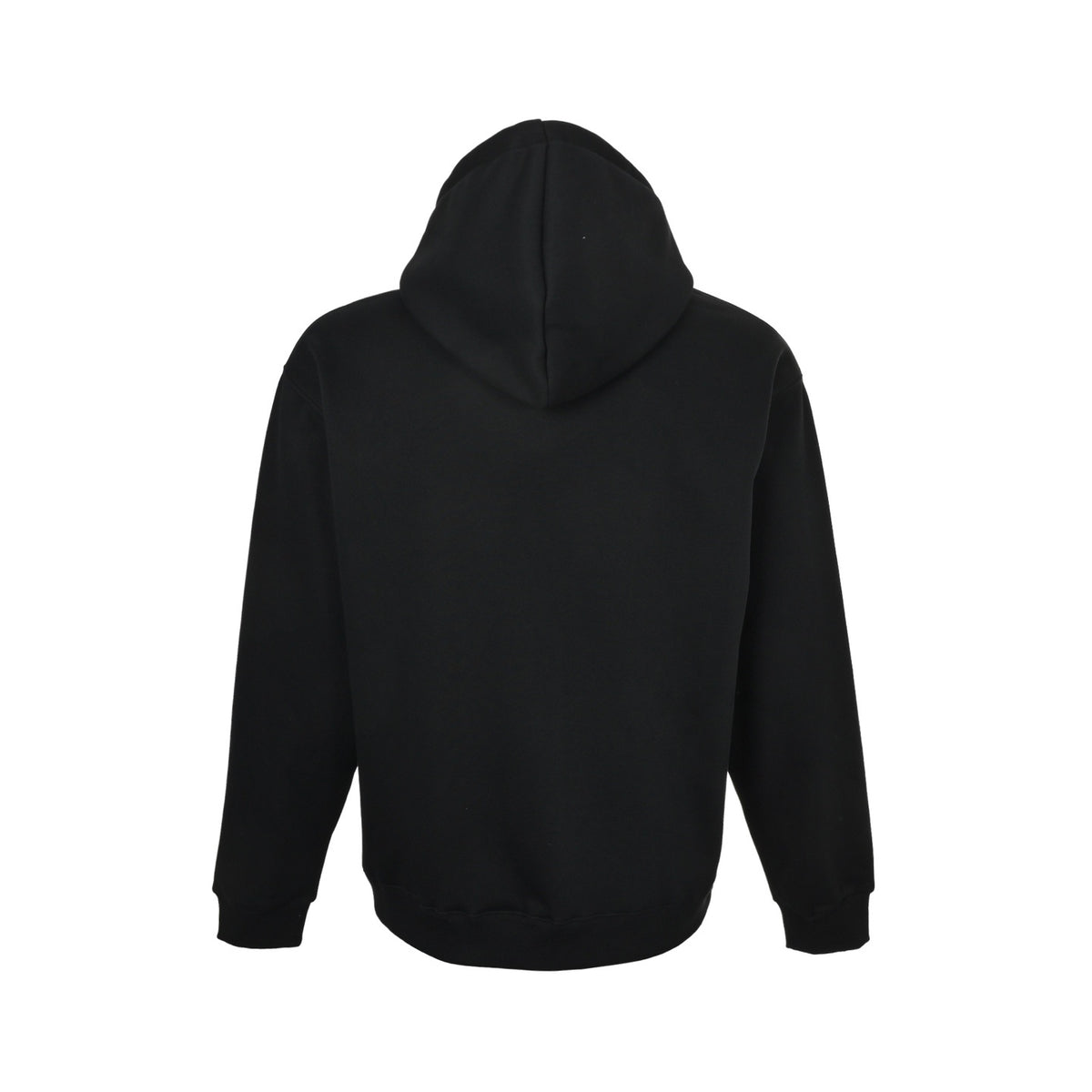Balenciaga 25Fw badge embroidered hooded sweatshirt