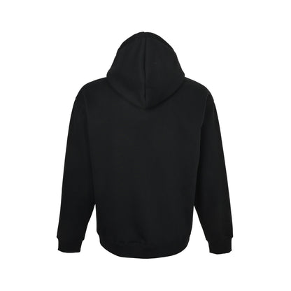 Balenciaga 25Fw badge embroidered hooded sweatshirt