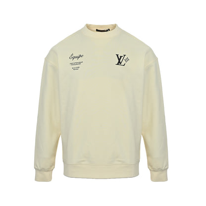 Louis Vuitton 25Fw letter logo printed crew neck sweatshirt