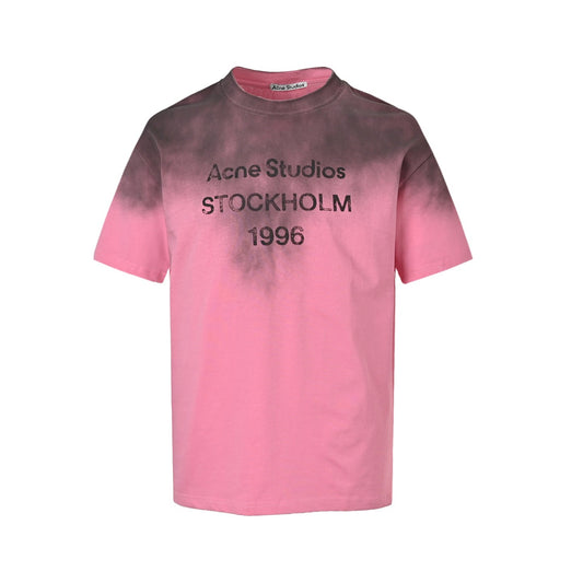 Acne Studios 1996 letter print distressed short sleeves