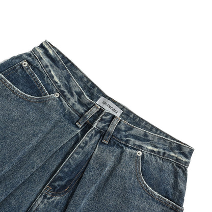 Balenciaga/Balanciaga gray label denim shorts