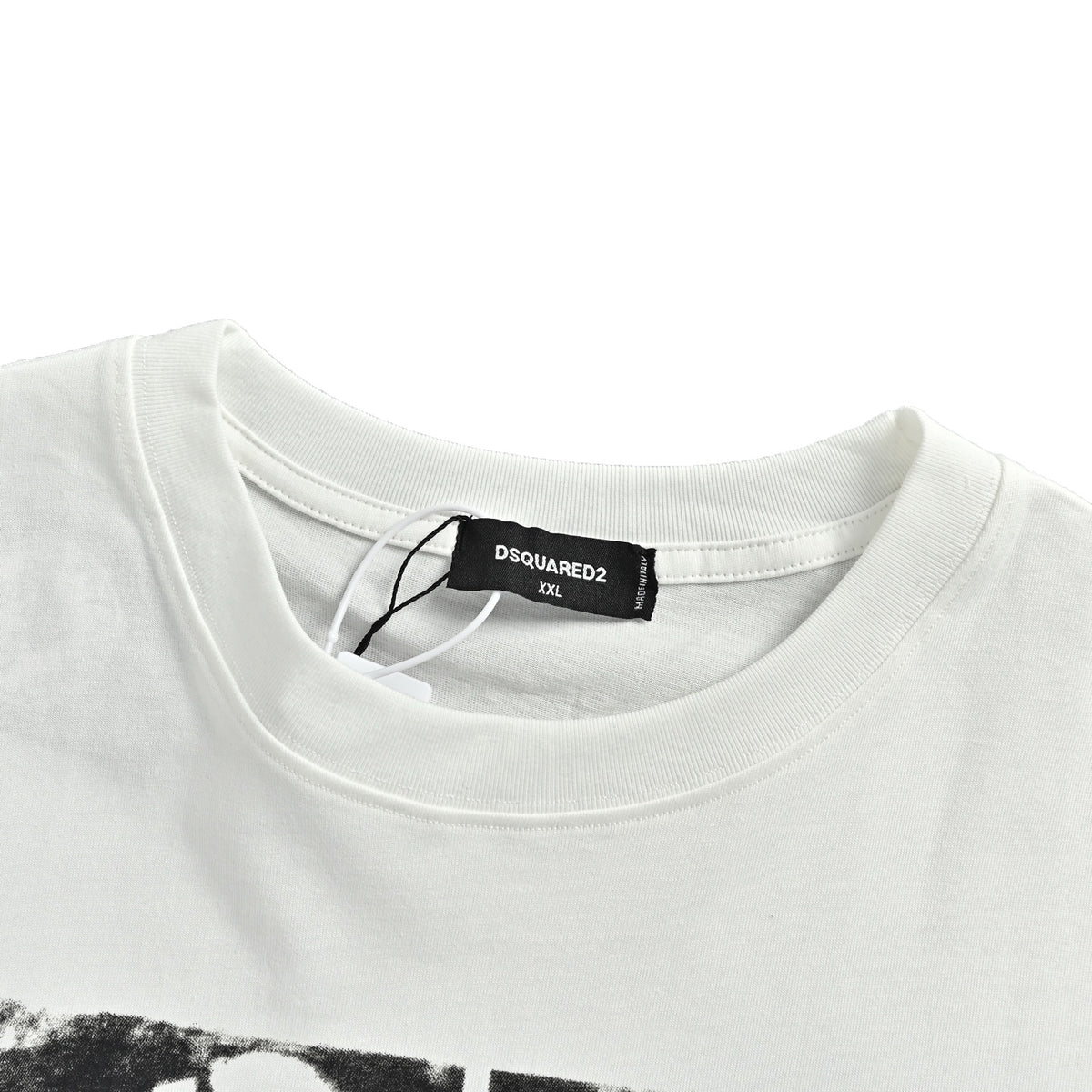 Dsquared2 classic lightning four-face portrait short sleeves