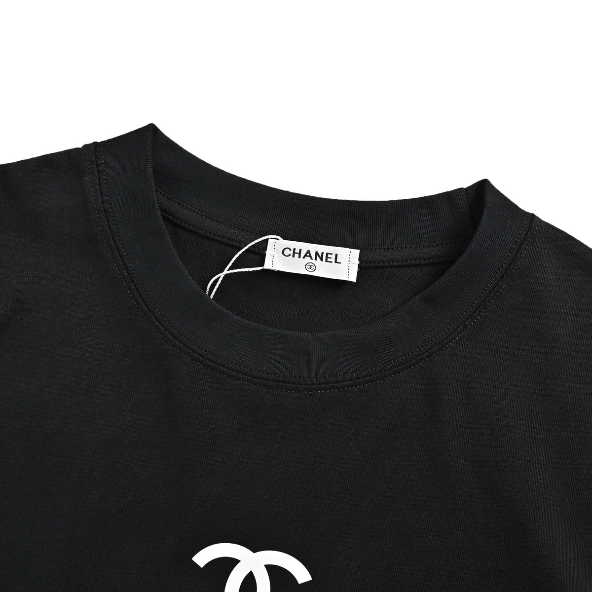 Chanel Double C silicone logo printed short sleeves