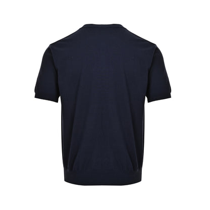 Prada logo intarsia knitted short sleeves