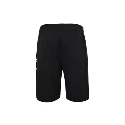 Prada hand-painted triangle logo shorts