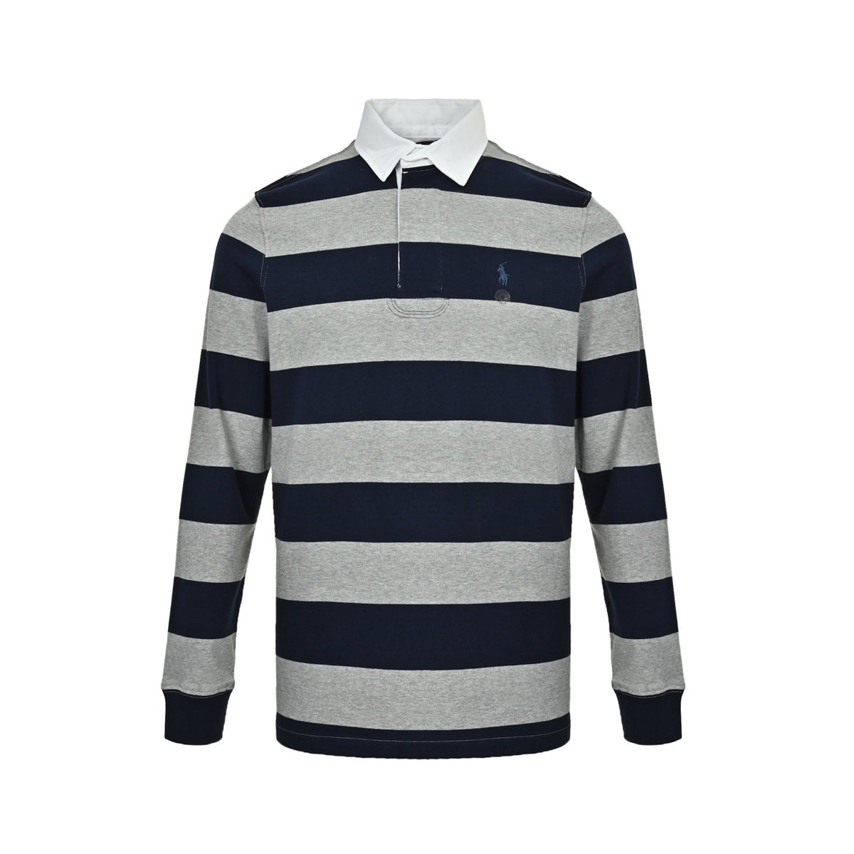 Ralph Lauren striped long-sleeved Polo shirt