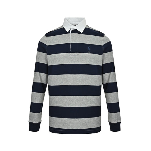 Ralph Lauren striped long-sleeved Polo shirt