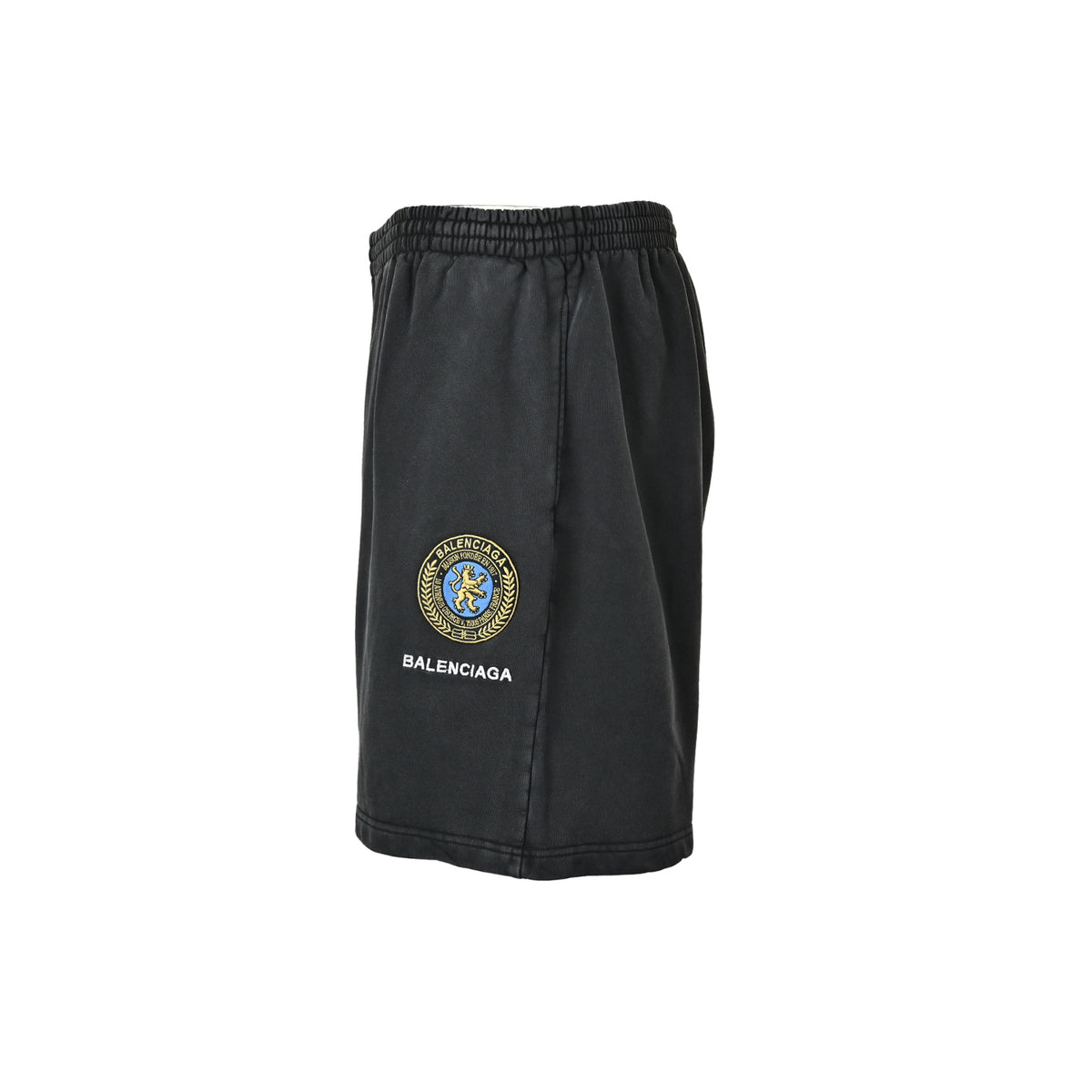 Balenciaga 25ss Manchester United badge embroidered shorts