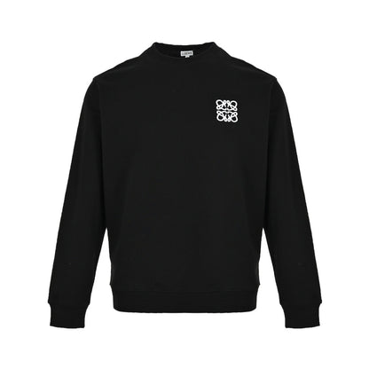 Loewe / Luo Yiwei classic embroidered logo round neck sweatshirt