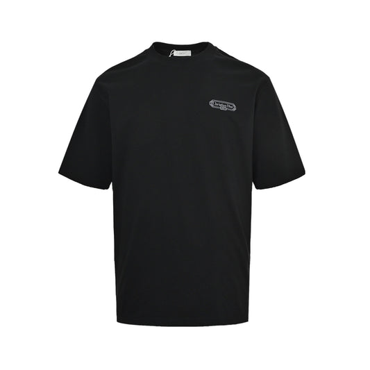Dior short-sleeved chest logo badge embroidery