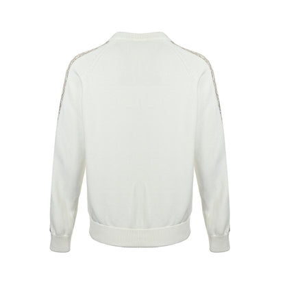Dior web knitted crew neck sweater