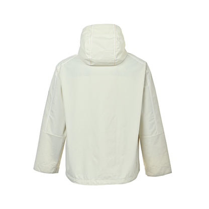 Moncler/Meng Mouth Apricot Flap Pocket Hooded Jacket