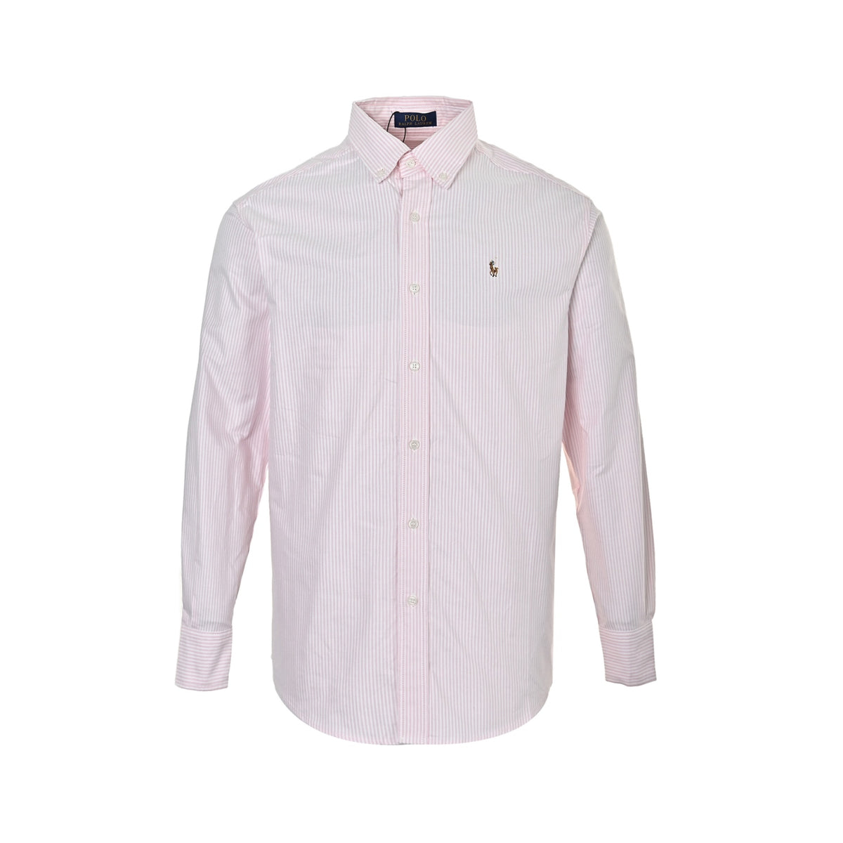 RalphLauren/Ralph Lauren pony embroidered striped shirt