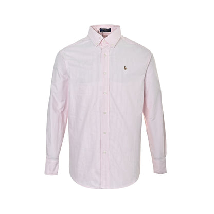 RalphLauren/Ralph Lauren pony embroidered striped shirt