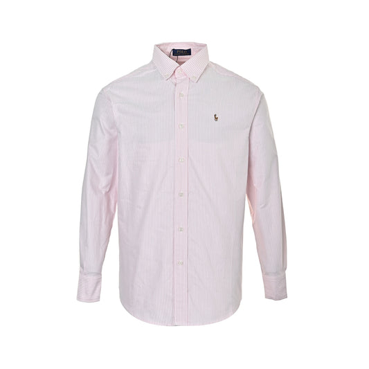 RalphLauren/Ralph Lauren pony embroidered striped shirt