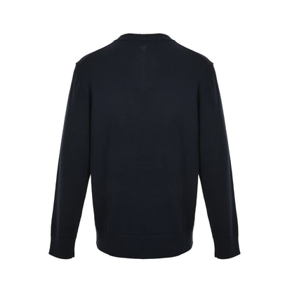 Moncler/Mask red letter embroidery knitted sweater