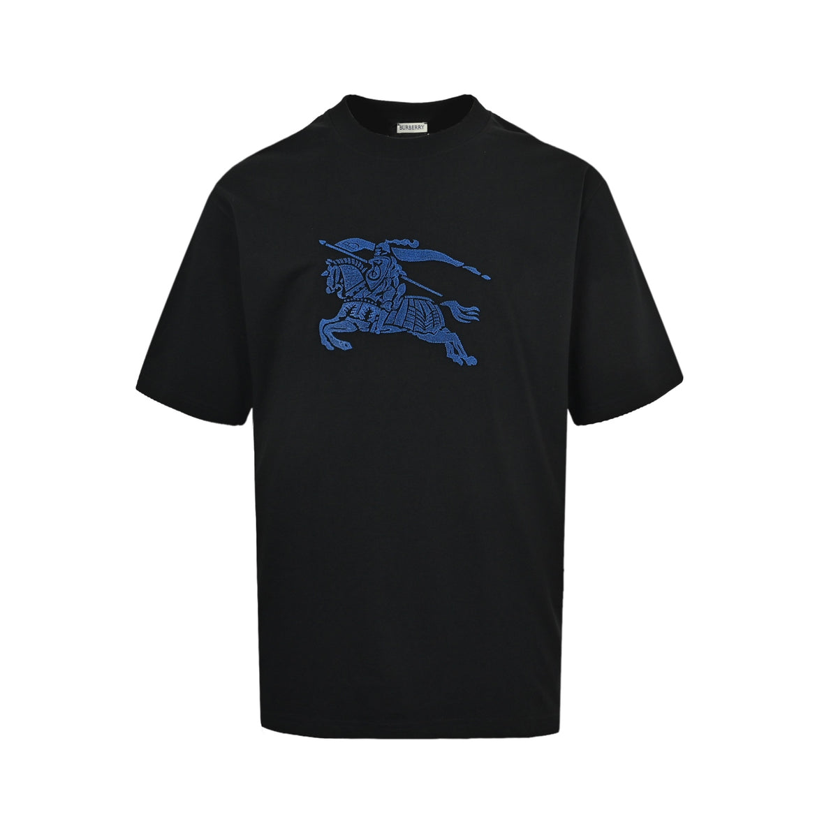 Burberry blue war horse toothbrush embroidered short sleeves
